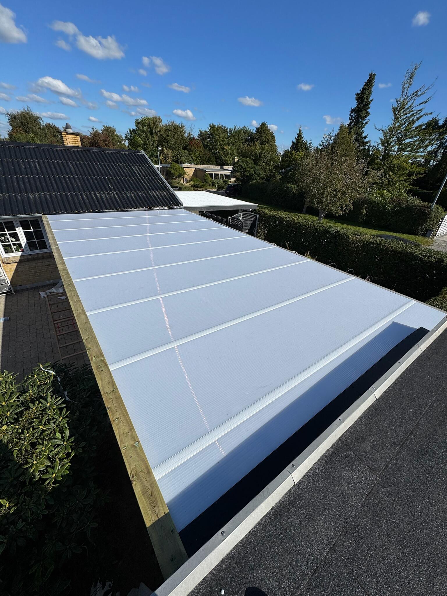 Termotag set ovenfra — Bjergsted Byg